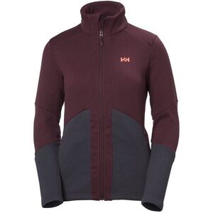 Helly Hansen Women's Jacket in Burgundy and Charcoal